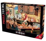 Пъзел Anatolian - Котета в кухнята, 700 XL части