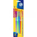 Комплект четки за рисуване Astra - С ергономична дръжка, 5 броя