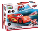 Игрален комплект за сглобяване Revell - Disney Cars, Lightning McQueen, Със звук и светлина