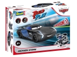 Игрален комплект за сглобяване Revell - Disney Cars, Jackson Storm, Със звук и светлина