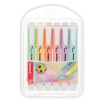 Комплект текст маркери Stabilo - Swing Cool, Pastel, 6 цвята