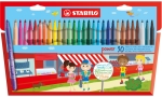 Комплект флумастери Stabilo - Power, 30 цвята