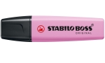 Текст маркер Stabilo - Boss Original Pastel, Замразена фуксия