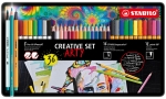 Творчески комплект Stabilo - Arty, В Метална кутия, 36 части