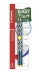 Комплект ергономични моливи Stabilo - Eаsy, HB, За лява ръка, 2 броя