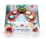 Бебешка играчка Infantino - Калинка, Азбука и цветове