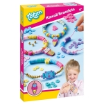 Творчески комплект Totum - Направи си сам, Гривни Kawaii, 4 броя