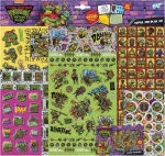 Комплект супер стикери Totum - Костенурките нинджа, 10 части