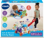 Интерактивна играчка Vtech - Количка за дърпане, с активности