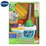 Игрален комплект Vtech - Leap Frog, Кофа с принадлежности за почистване