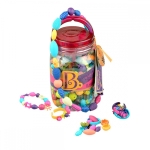 Творчески комплект Battat - Многоцветни мъниста Pop Art, 275 броя