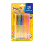 Комплект гел химикалки Astra - Frutos, 8 цвята