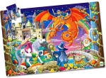 Фосфоресциращ пъзел Eurekakids - Фантазия, 100 части