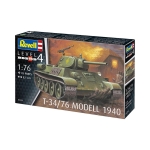 Сглобяем модел Revell - Военен танк T-34/76, Модел 1940