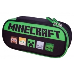 Овален ученически несесер Astra - Minecraft, Alex & Steven