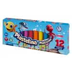 Пластилин Astra - Mini Mini, 12 цвята
