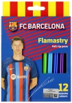 Флумастери Astra - FC Barcelona, 12 цвята