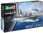 Сглобяем модел Revell -Военен щурмови кораб USS Wasp Class