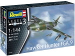 Сглобяем модел Revell - Самолет Hawker Hunter FGA.9