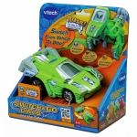 Трансформер Lex 2 в 1 Vtech - Автомобил и Динозавър T-Rex , Зелен
