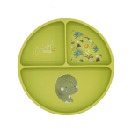 Силиконова чиния за хранене с вакуум - Sassi, Октопод