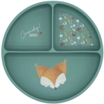 Силиконова чиния за хранене с вакуум - Sassi, Октопод