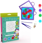 Творчески комплект Eurekakids - Рисуване с еко бои, Мандала