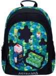 Ученическа раница Astra - Play Game, Green