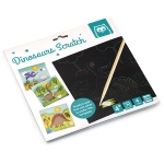 Творчески комплект Eurekakids - Скречбук, Динозаври