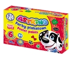 Темперни бои Astra - Astrino, 6 цвята, 20 ml