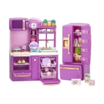 Комплект за кукли Battat - Our Generation, Гурме кухня, Лилава