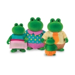 Комплект фигурки Battat - Li′l Woodzeez, Семейство жабки