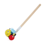 Дървена играчка за бутане Hape - Пчеличка