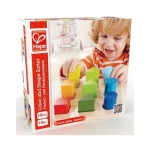 Дървен комплект Hape - Геометрични фигурки