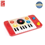 Музикална играчка Hape - Преносимо DJ студио