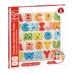 Дървен пъзел Hape - Азбука, Главни букви, 27 части