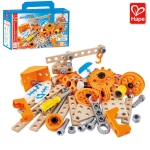 Дървен конструктор Hape - Млад изобретател, Делукс