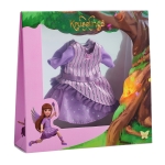 Вълшебно облекло за кукла Kruselings - Бална рокля, Лилава