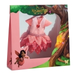 Вълшебно облекло за кукла Kruselings - Бална рокля, Червена