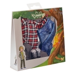 Комплект дрехи за кукла Kruselings - Скейтърски костюм