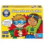 Детска образователна игра Orchard Toys - Лото Супергерои