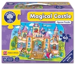 Детски пъзел Orchard Toys - Магически замък, 40 части