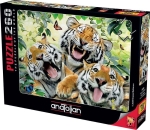 Пъзел Anatolian - Селфи на тигри, 260 части