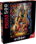 Пъзел Anatolian - Китара и цигулка, 500 части