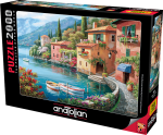 Пъзел Anatolian - Село на езерото, 2000 части