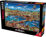 Пъзел Anatolian - Истанбул 1895г., 3000 части