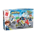 Конструктор Qman - MineCity, Прихващачи на нападатели, 98 части