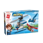 Конструктор Qman - MineCity, Преследване във въздуха, 106 части