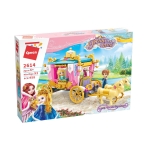 Конструктор Qman - Princess Leah, Кралска парадна карета, 458 части