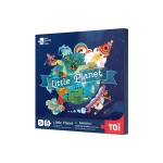 Дървен пъзел Toi World - Малък самолет, 74 части